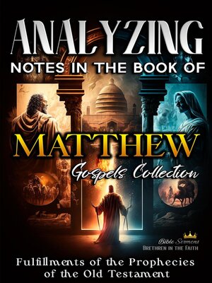 cover image of Analyzing Notes in the Book of Matthew